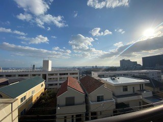 神戸市東灘区御影山手６丁目の賃貸マンションの展望