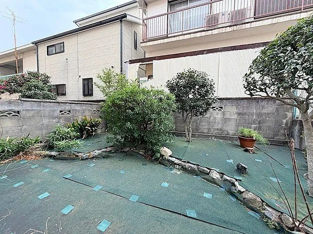 西宮市樋之池町の賃貸マンションのバルコニー