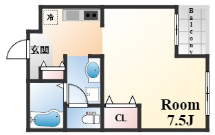 アクエルド諏訪山の間取り