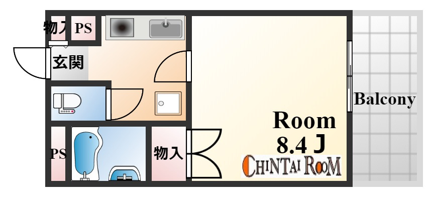 イースト神戸本山の間取り