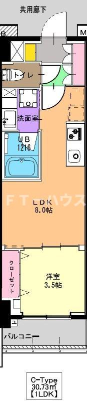 サンカント・オラージュ船橋の間取り