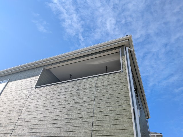 小美玉市羽刈　第3　新築戸建て　3号棟のバルコニー