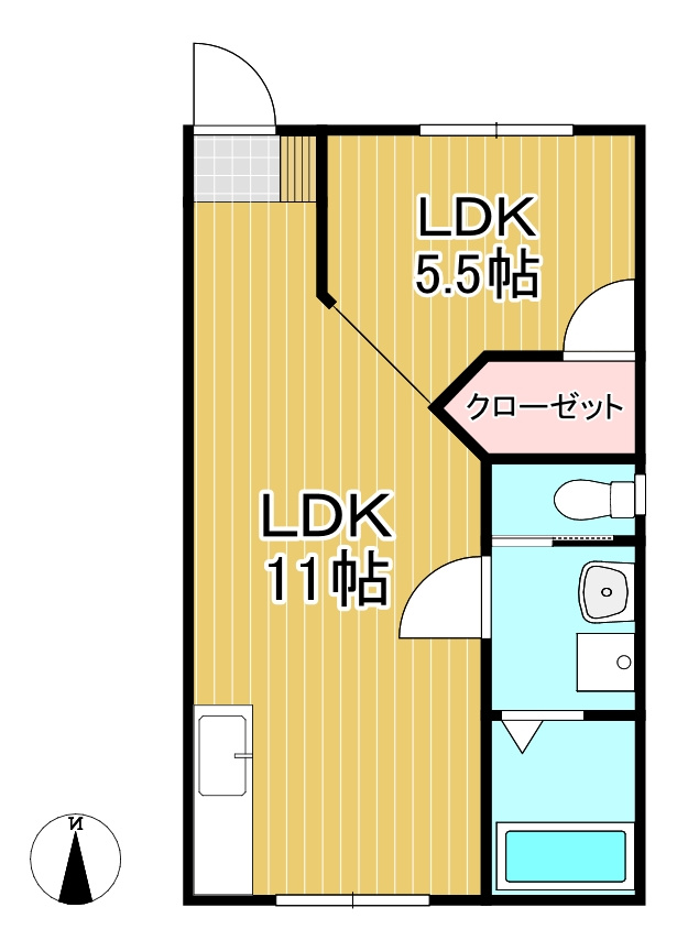 ウイングコートの間取り