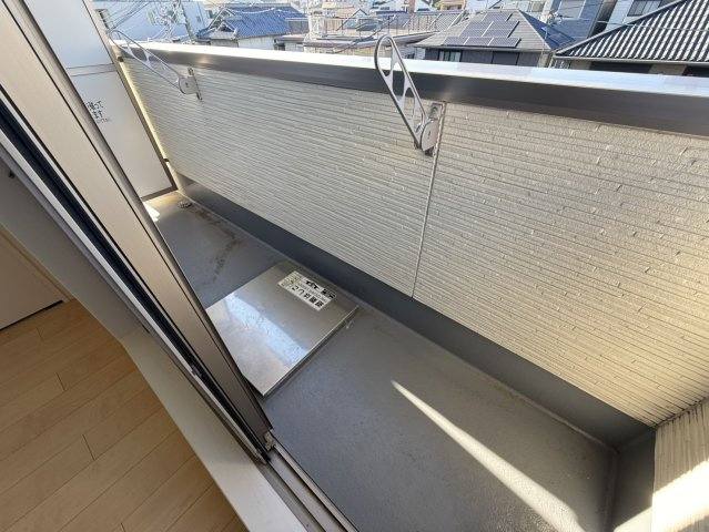 フジパレス田辺Ⅲ番館のバルコニー