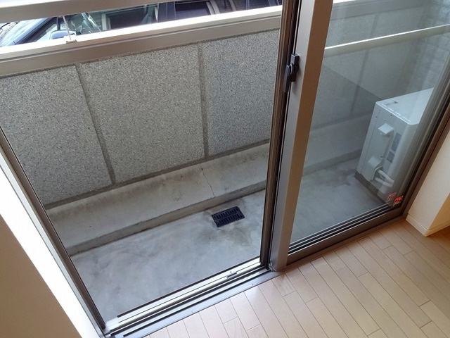 鳩ヶ谷一番館のバルコニー
