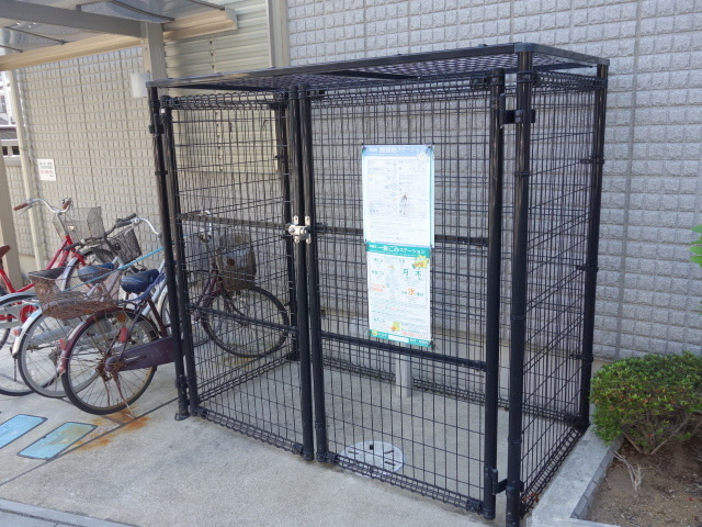 鳩ヶ谷一番館のその他共用部分|★入居者専用ゴミ置き場★