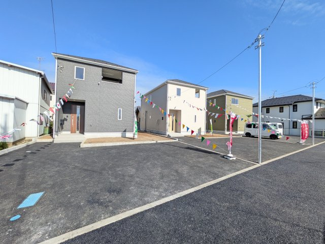 小美玉市羽刈　第3　新築戸建て　1号棟の外観