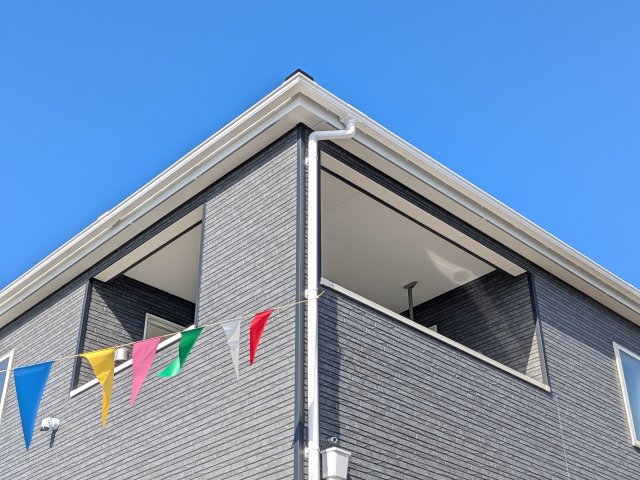小美玉市羽刈　第3　新築戸建て　1号棟のバルコニー