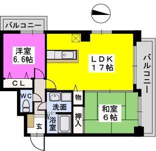 【間取り】 | アルカンシェル長丘