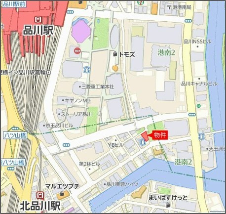 八ツ山三和ハウスの地図