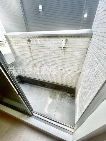 アパッショハート武庫川のバルコニー