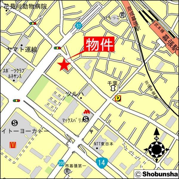 マリンスクエアの地図