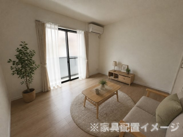 ALEGRIA泉佐野鶴原Southの洋室