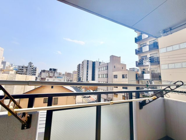 セザール難波西のバルコニー|バルコニー