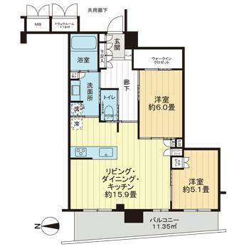 【間取り】 | ジオ高槻ミューズレジス