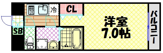【間取り】 | エスリード阿波座シティーウェスト