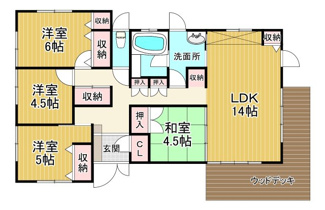 【間取り】 | 中古戸建　周防大島町大字東安下庄