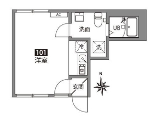 【間取り】 | アネックスお花茶屋 | 間取り図