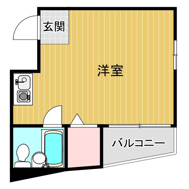 サラダボウルの間取り