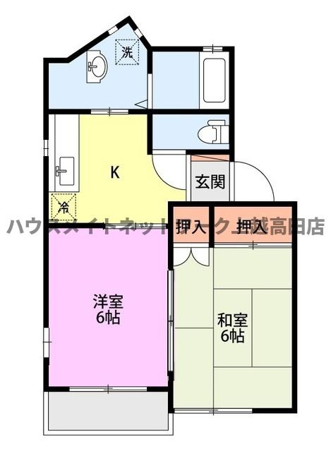 メゾン・ド・シャトーⅠの間取り|間取図