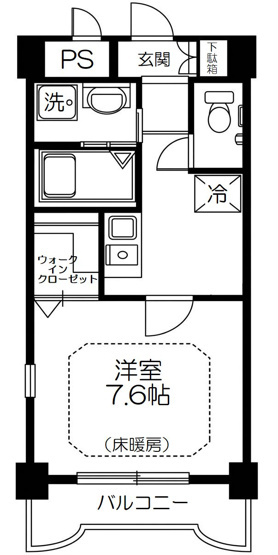 【間取り】 | サウザンドリバー　15686