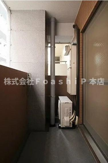 グランヴァン銀座東のバルコニー