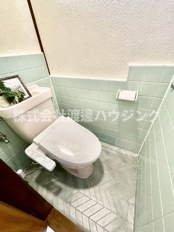 常盤町貸家のトイレ