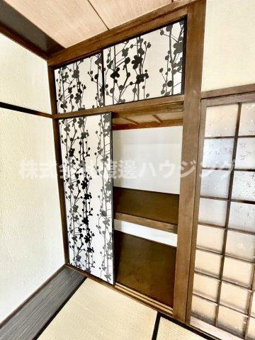 常盤町貸家の収納