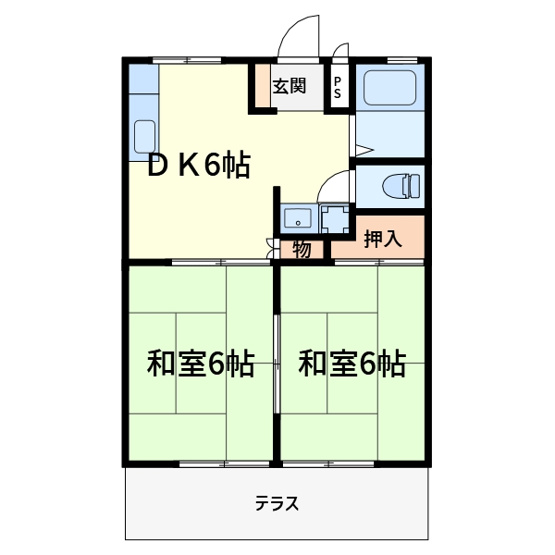 【間取り】 | エクセレント高槻D棟