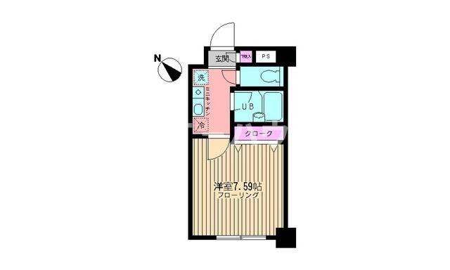 サンコート中島の間取り