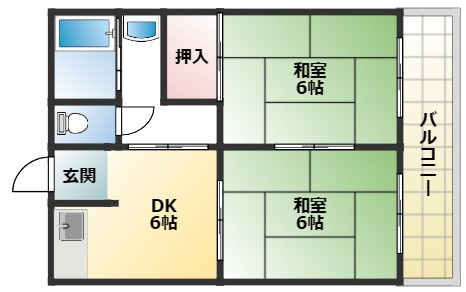 【間取り】 | 日吉マンション