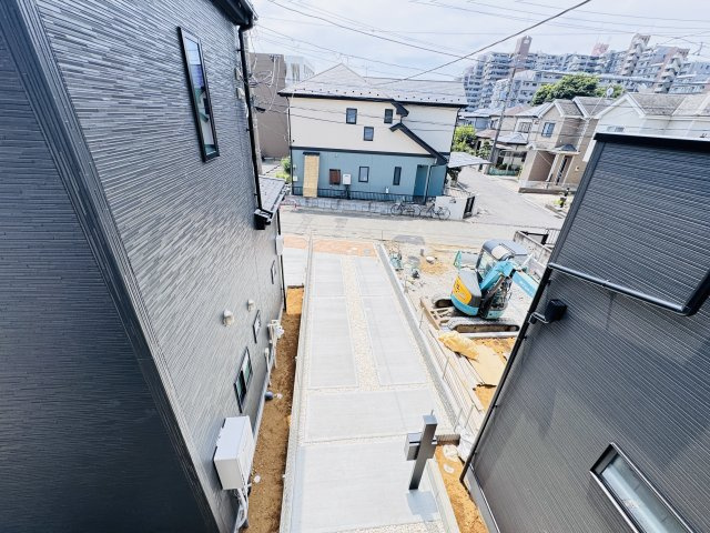柏市南増尾８丁目新築戸建（南増尾23期）の展望|バルコニーより道路側眺望