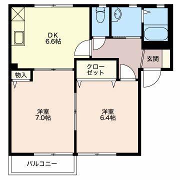 アペックスの間取り|間取図