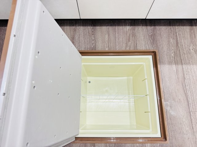 柏市南増尾８丁目新築戸建（南増尾23期）のキッチン|キッチン床下収納