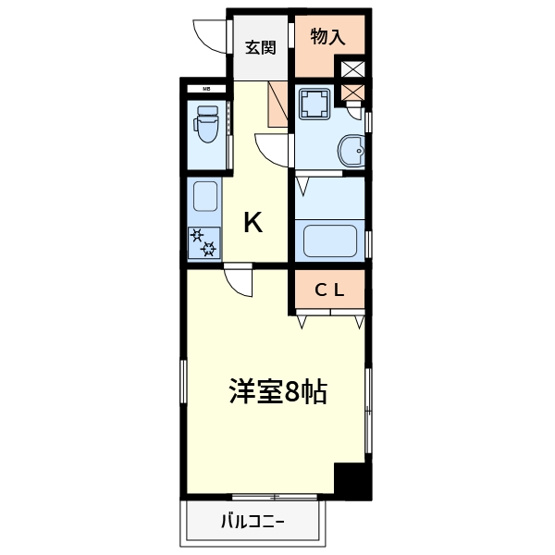 【間取り】 | コクリコ富田