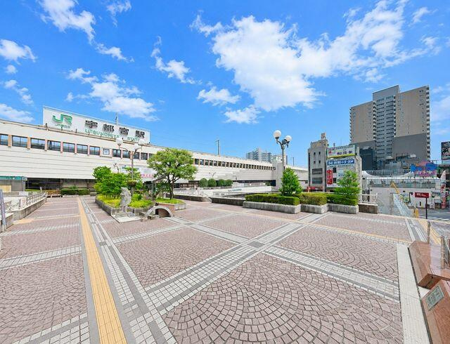宇都宮市駒生１丁目　４DK　中古住宅の周辺|宇都宮駅(JR東日本…まで4650m