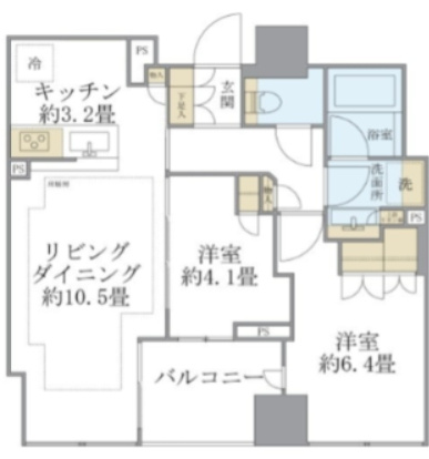 【間取り】 | Ｂｒｉｌｌｉａ二番町 | 間取り
