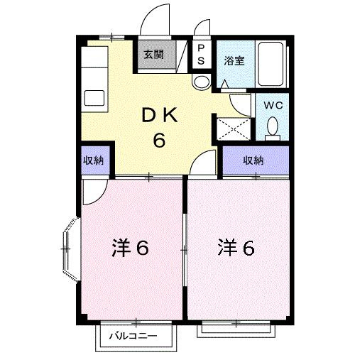【間取り】 | シティハイツ大神