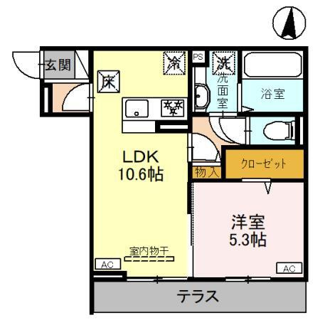 ラクーアの間取り