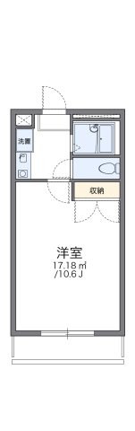 レオパレス花立の間取り