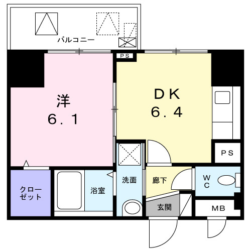 【間取り】 | スアヴィス横須賀中央