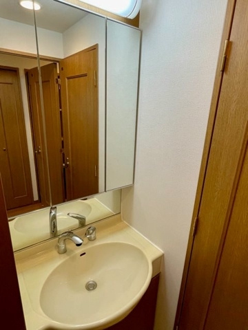 新品家具付きマンション池之端43(KaGood東京)の独立洗面台