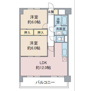 扶桑ハイツ１の間取り