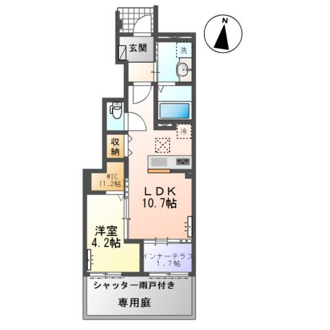 イグナスⅠの間取り