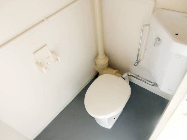 ビレッジハウス河内第二1号棟のトイレ|ビレッジハウスの同一物件・同一タイプの間取りの写真です