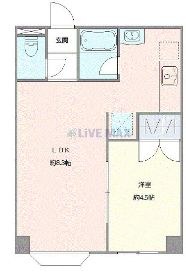 INOVE札幌南4条の間取り