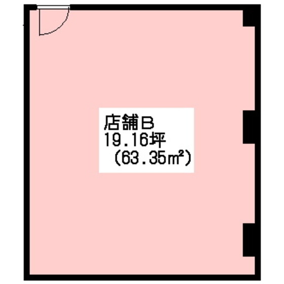 シークレットタウンビルの間取り