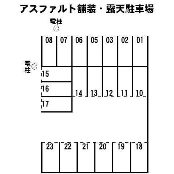 加納本町６丁目駐車場の間取り