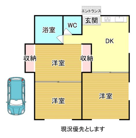 SASEBOⅢレジデンスの間取り