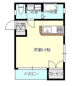 カームヴィル御船の間取り